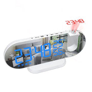 Multifunctional RGB Radio Projection Clock Creative