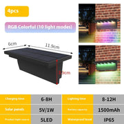 Solar Step Light Outdoor Waterproof