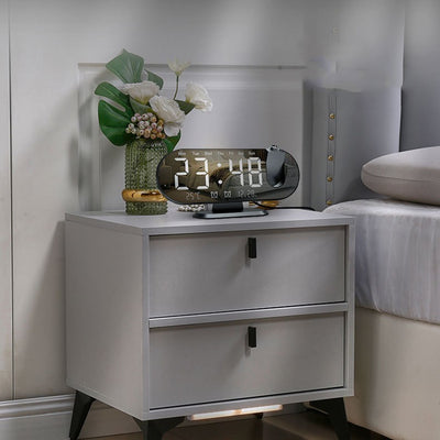 Multifunctional RGB Radio Projection Clock Creative