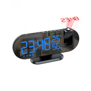 Multifunctional RGB Radio Projection Clock Creative