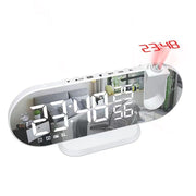 Multifunctional RGB Radio Projection Clock Creative