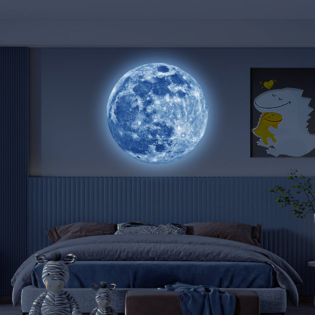 Moon Wall Stickers Creative Home Pvc Glow Sticker