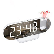 Multifunctional RGB Radio Projection Clock Creative
