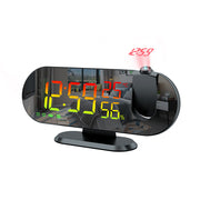 Multifunctional RGB Radio Projection Clock Creative